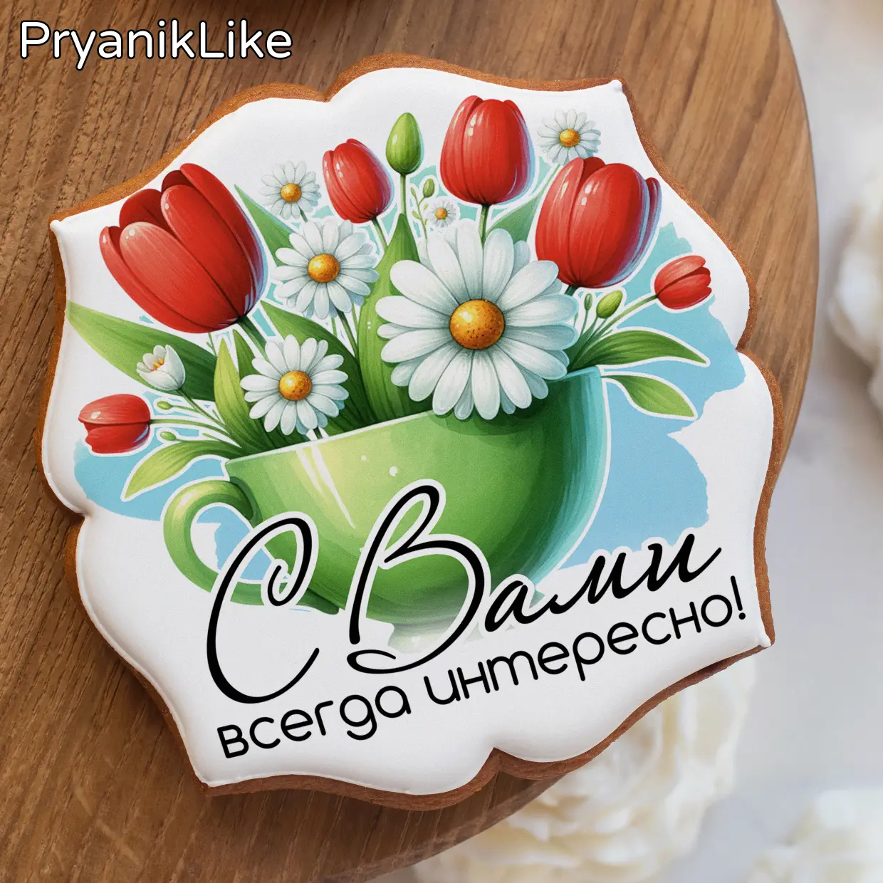 Тюльпаны с ромашками